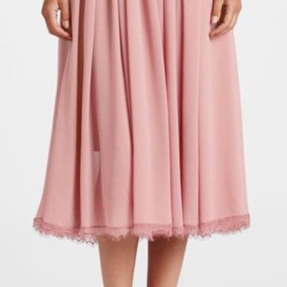 DRESS THE POPULATION "Alicia" Fitted Bodice Chiffon Dress NWOT!! - Picture 3 of 14